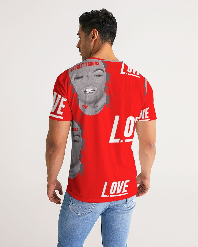 Pretty Goons RED Love Men's Tee