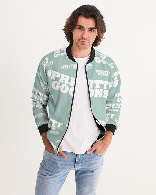 Pretty Goons Duped Mint Green Men's Bomber Jacket