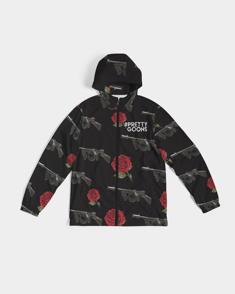 PG guns and roses Men's Windbreaker