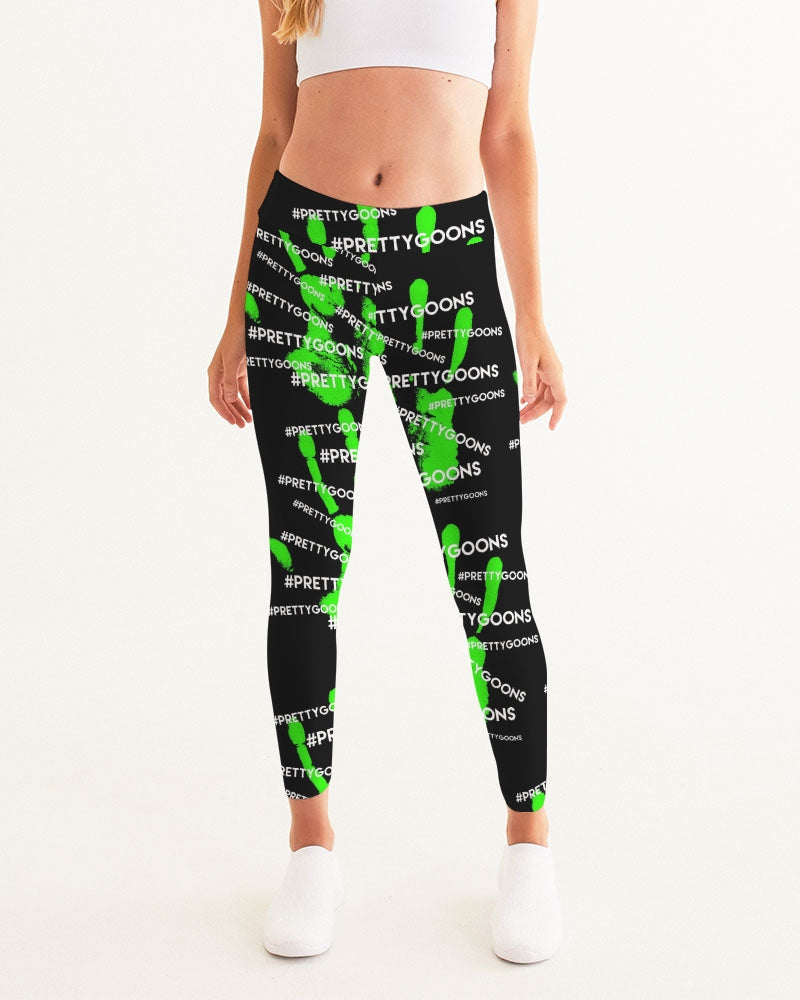 HIGH FIVE LIME Women's Yoga Pants