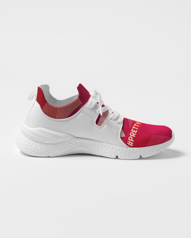 Pretty Goons RG51 - Red Men's Two-Tone Sneaker