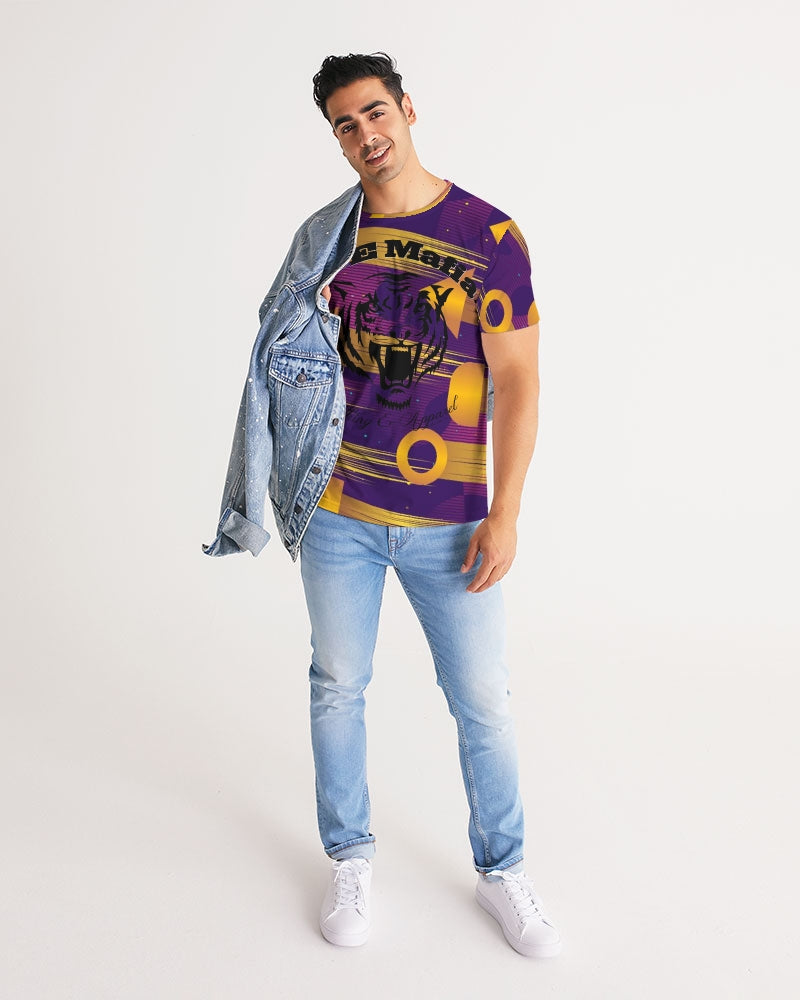 Gold and Purple Men's Tee
