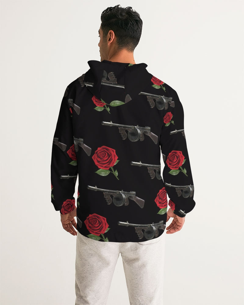 PG guns and roses Men's Windbreaker