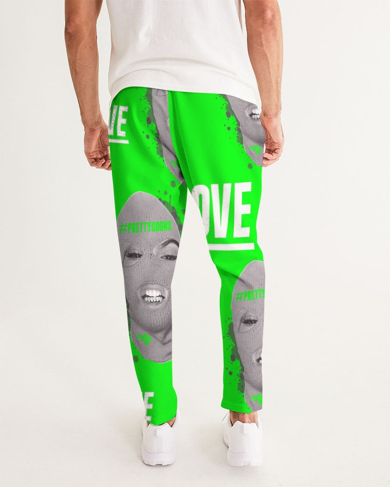 PRETTY GOONS LOVE LIME Men's Joggers