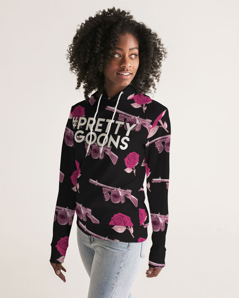 PG Guns & Roses PINK Women's Hoodie