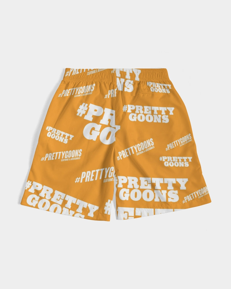 Pretty Goons Duped Orange Men's Jogger Shorts