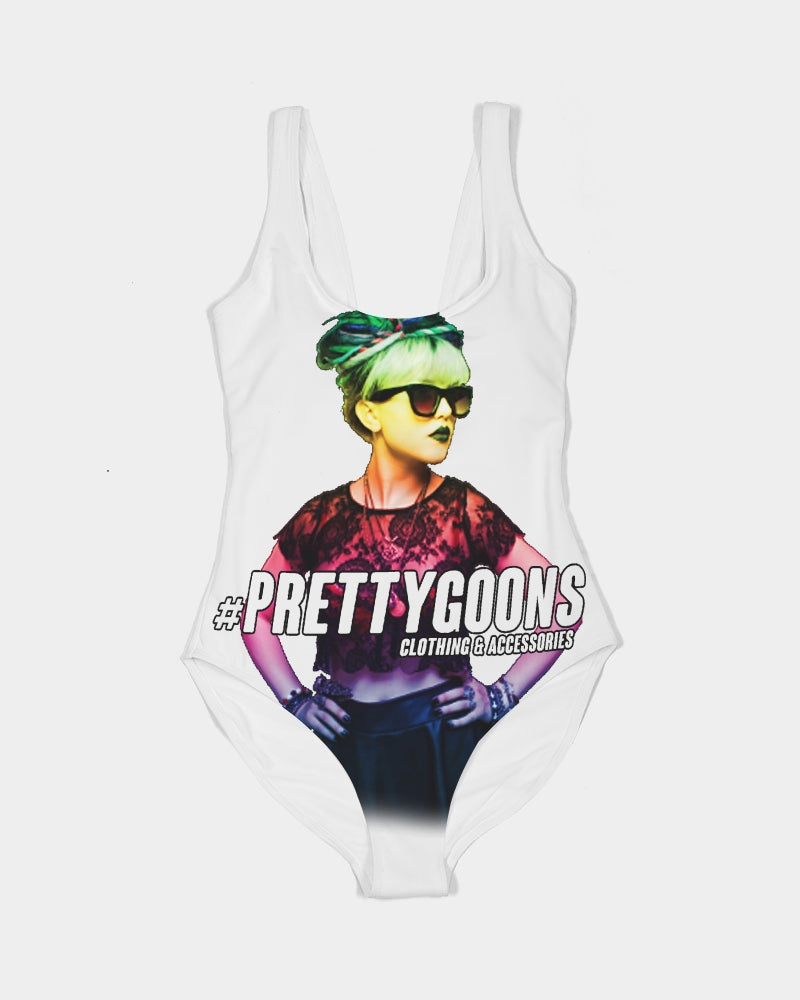 Pretty Goons Sunglasses Icon Women's One-Piece Swimsuit