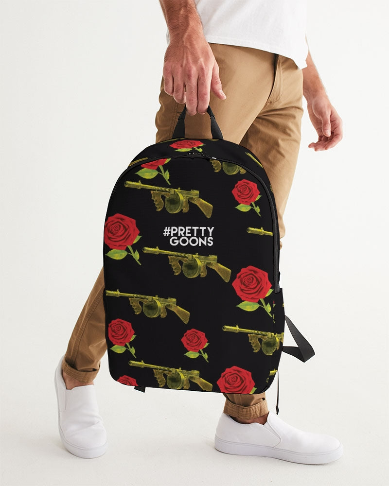PG Guns & Roses Yellow rRed Large Backpack