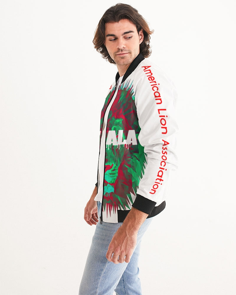 American Lion Association: Ethan Chapter 1 (Green/Red) Men's Bomber Jacket