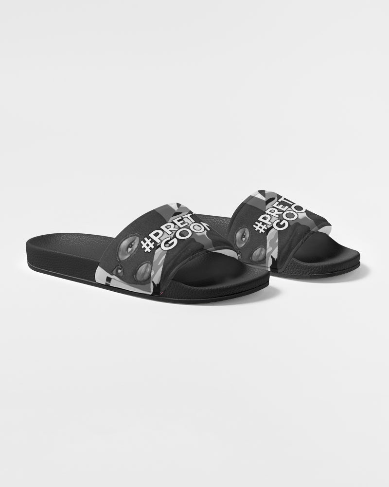 PRETTY GOONS GREY CAMO Men's Slide Sandal