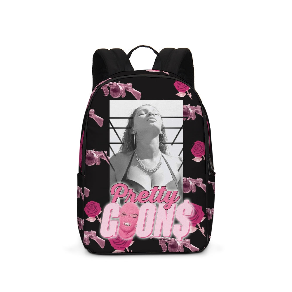 PG Guns & Roses PINK Large Backpack