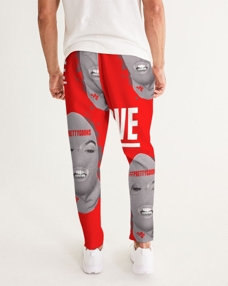 Pretty Goons RED Love Men's Joggers