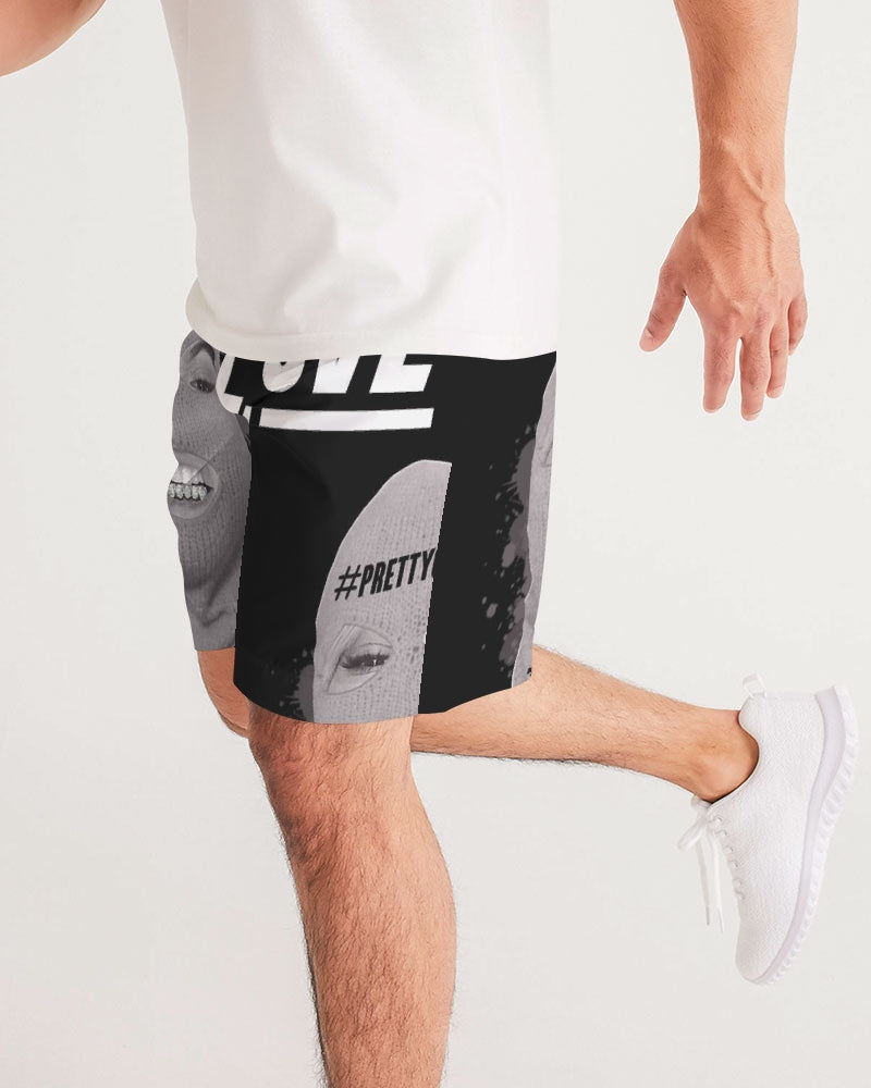 Love BLACK Men's Jogger Shorts ROSE