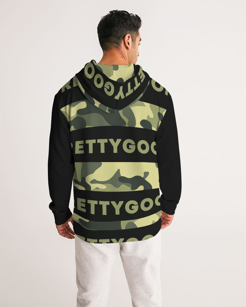 Pretty Goons GREEN Camo Men's Hoodie
