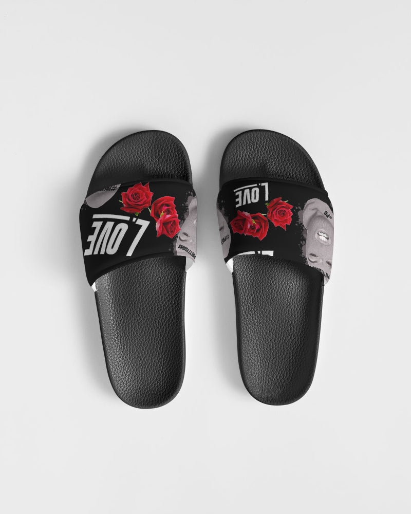 Love BLACK Men's Slide Sandal ROSE