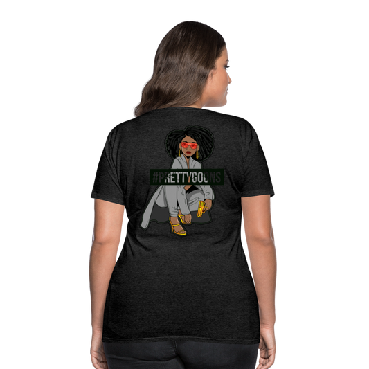 PRETTY GOONS HASHTAG SUP Women’s Premium T-Shirt - charcoal grey