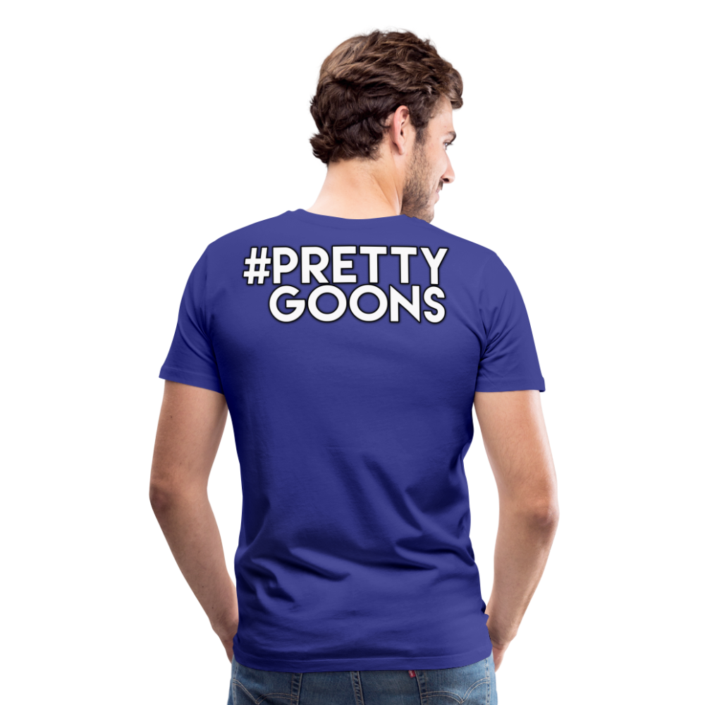 PRETTY GOONS BIG SKI MASK Men's Premium T-Shirt - royal blue