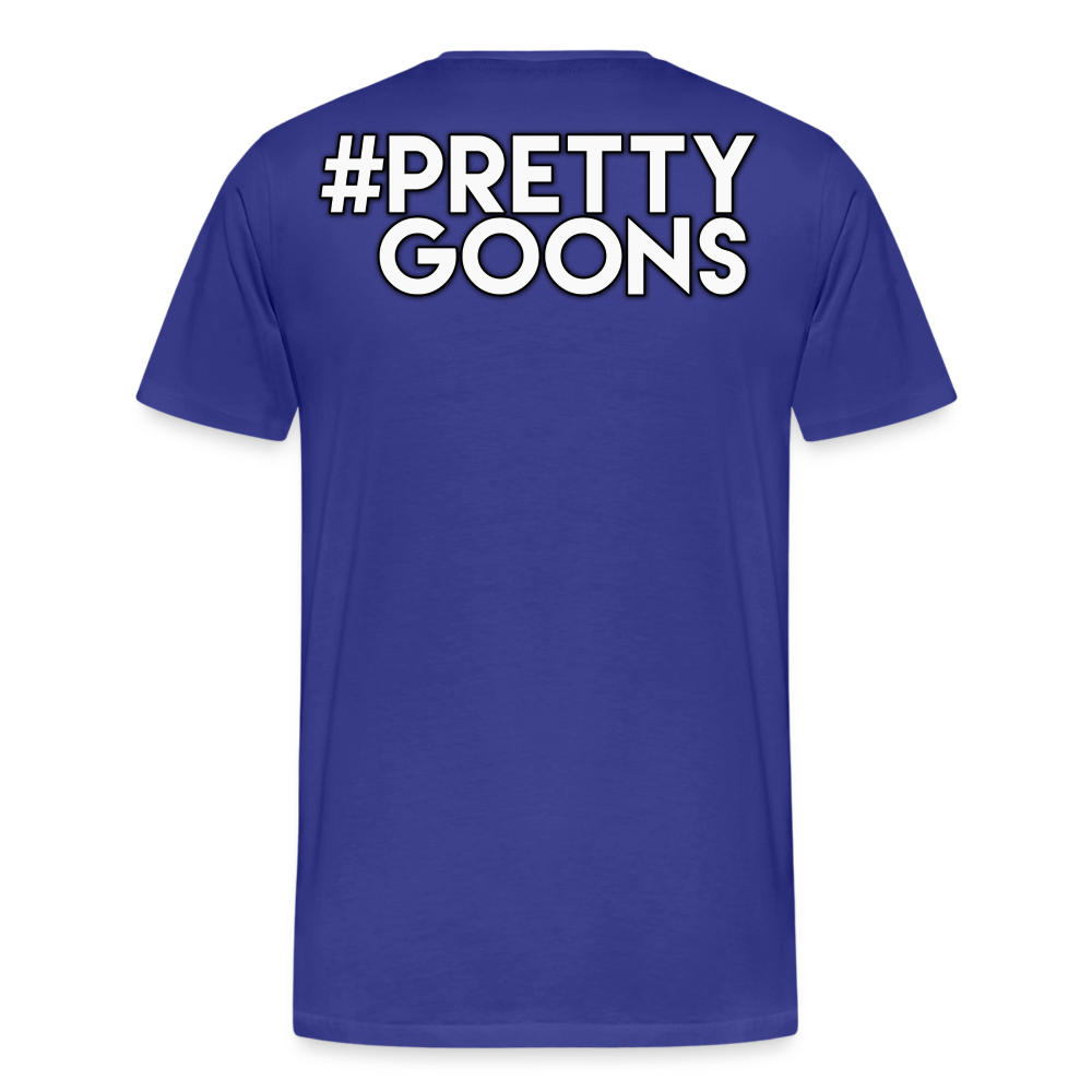 PRETTY GOONS BIG SKI MASK Men's Premium T-Shirt - royal blue