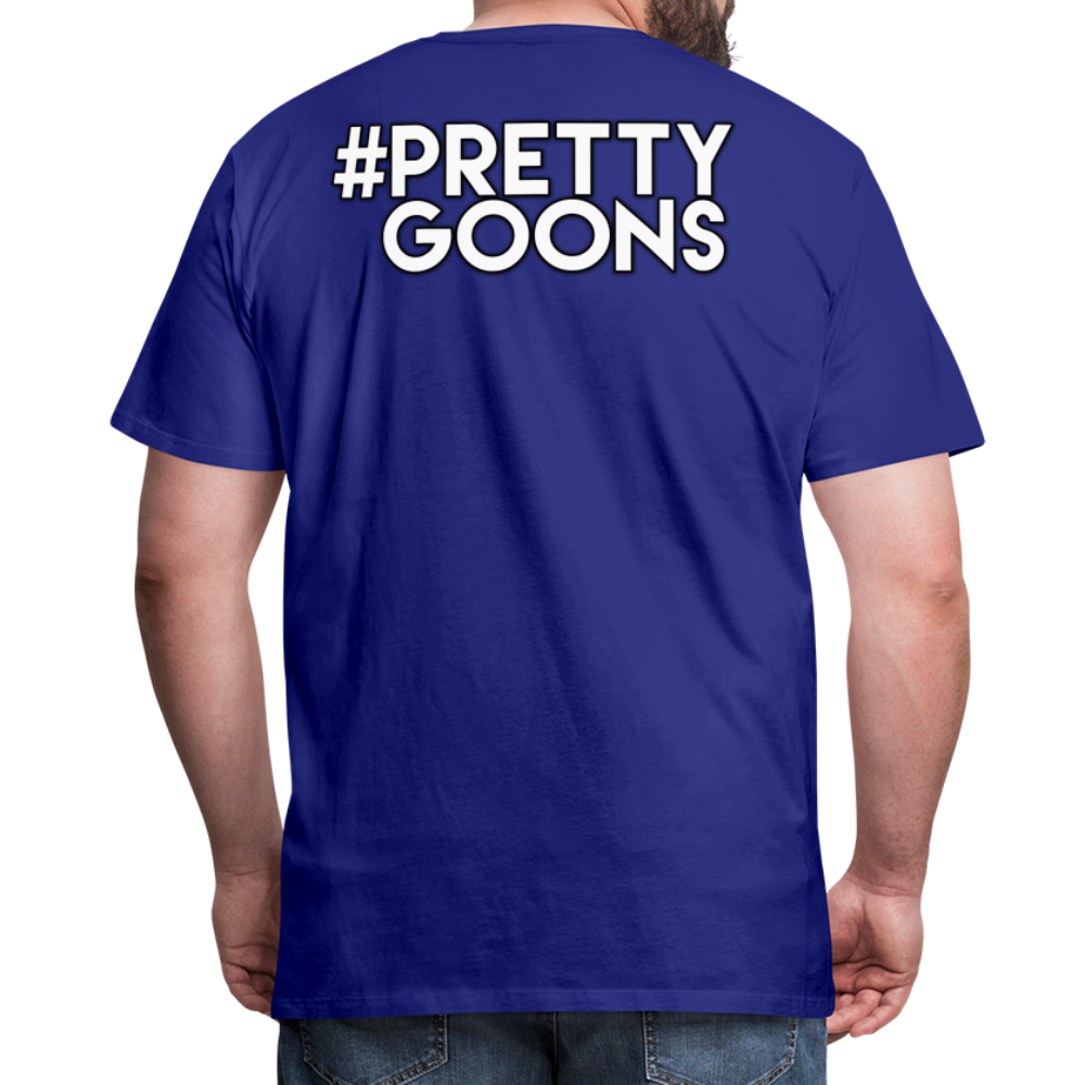 PRETTY GOONS BIG SKI MASK Men's Premium T-Shirt - royal blue