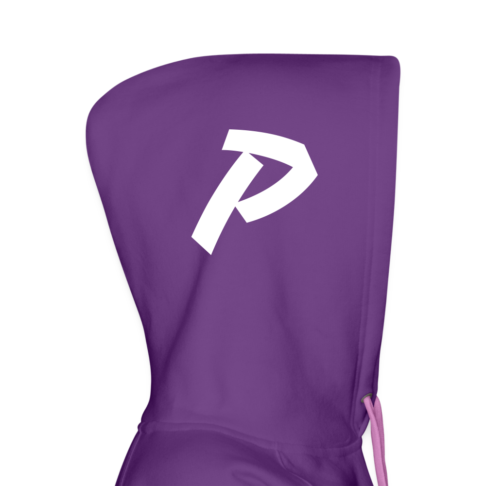 Women’s Premium Hoodie Ski Mask Logo - purple