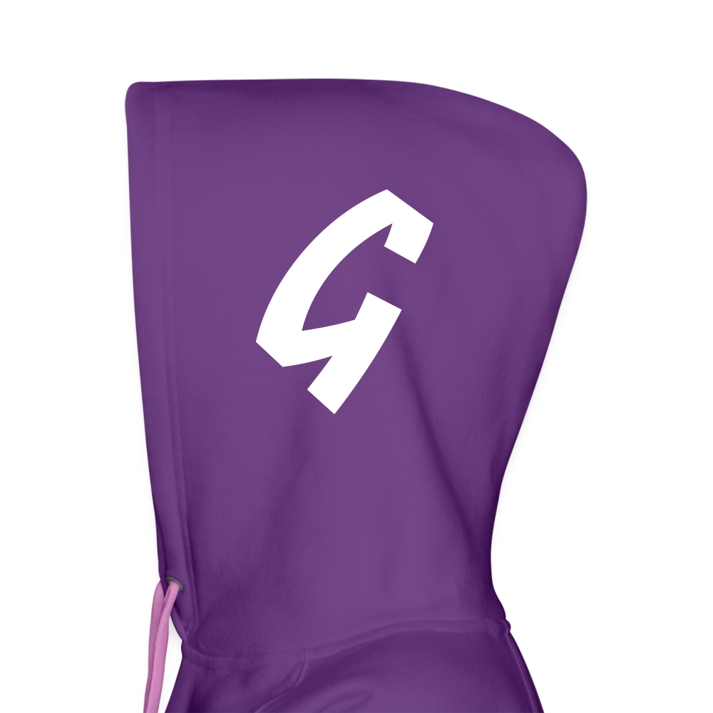 Women’s Premium Hoodie Ski Mask Logo - purple