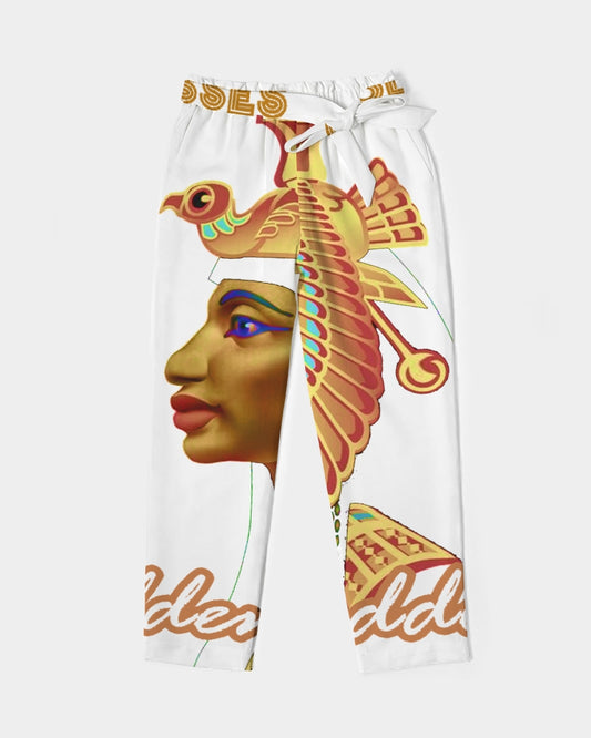 Golden Goddesses Part 1 Women's Belted Tapered Pants
