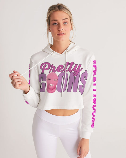 Pretty Goons Women's Cropped Hoodie