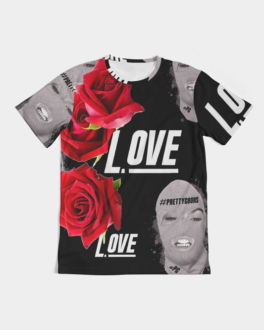 Love BLACK Men's Tee ROSE