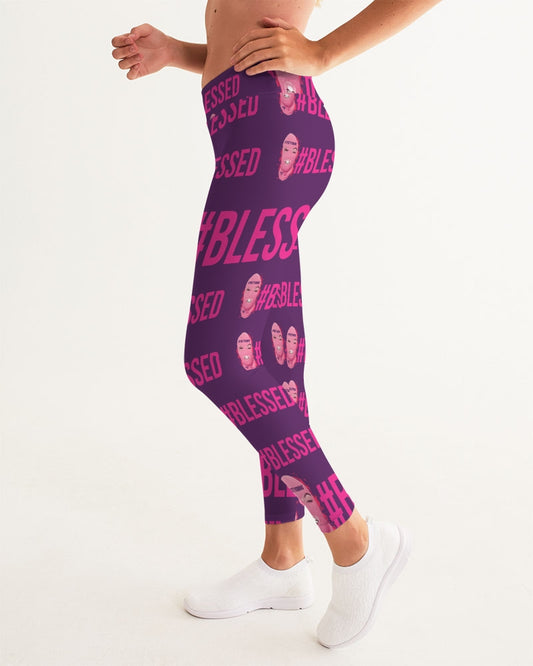 Pretty Goons - #Blessed Women's Yoga Pants