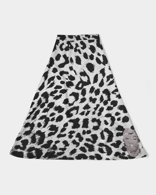 Pretty Goons Jaguar  Women's A-Line Midi Skirt