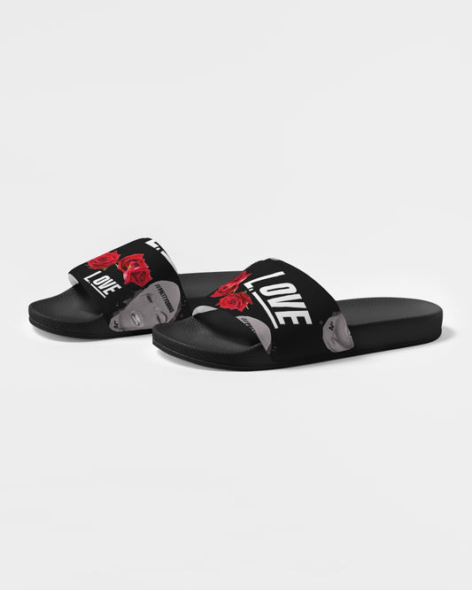 Pretty Goons Love BLACK Men's Slide Sandal