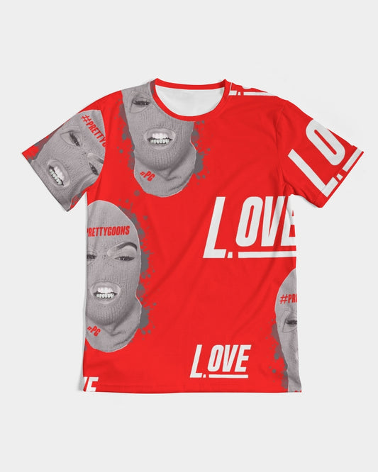 Pretty Goons RED Love  Men's Tee