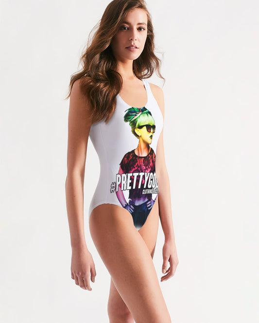 Pretty Goons Sunglasses Icon Women's One-Piece Swimsuit
