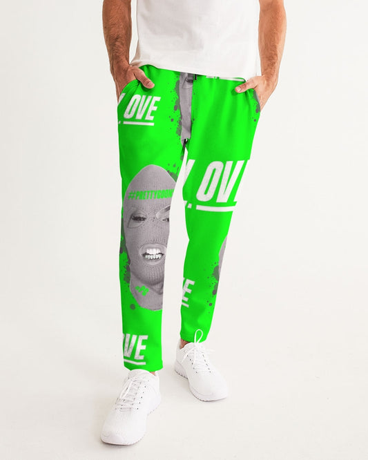 PRETTY GOONS LOVE LIME Men's Joggers