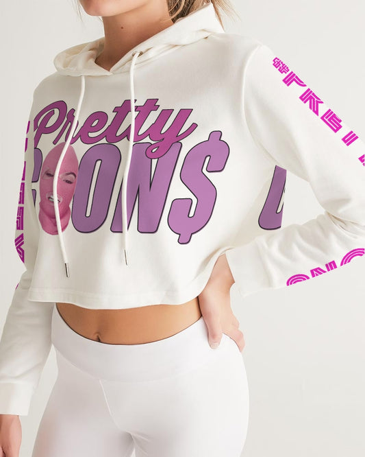 Pretty Goons Women's Cropped Hoodie