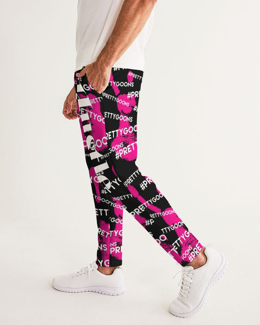 Pretty Goons HIGH FIVE PINK Men's Joggers
